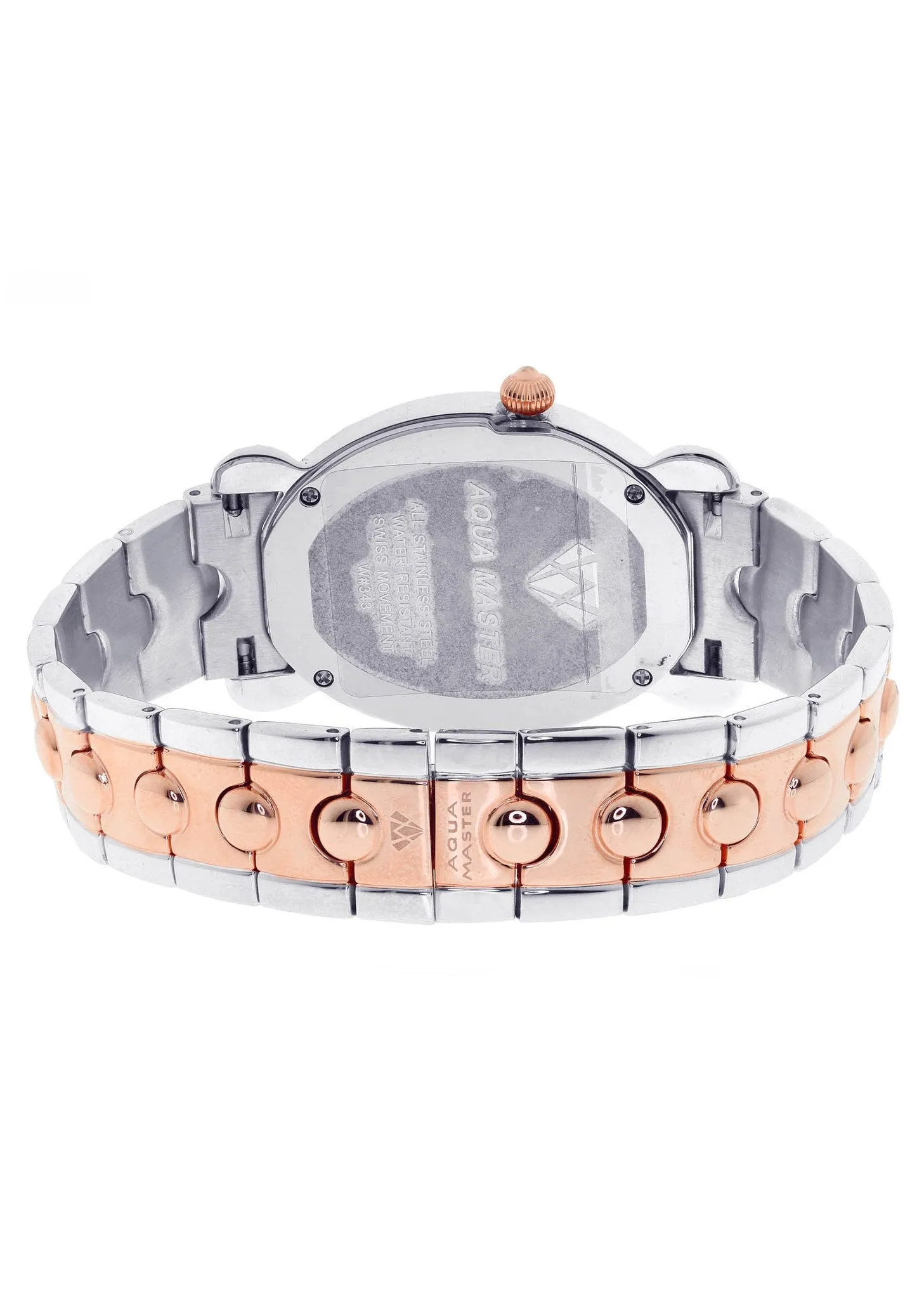 Womens Rose Gold Tone Diamond Watch | Appx 1.01 Carats