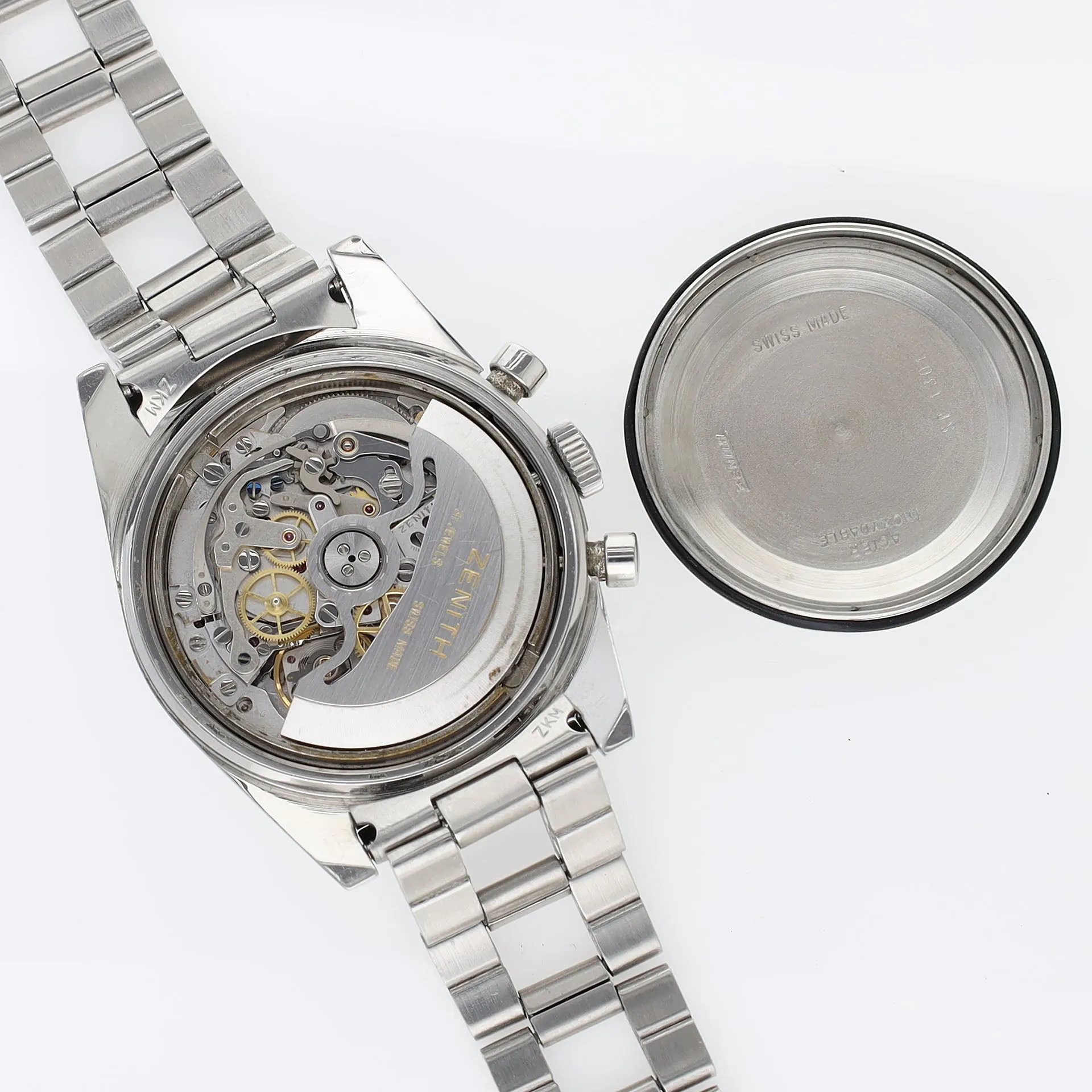 Zenith El Primero A384 with Gay Frères Ladder Bracelet