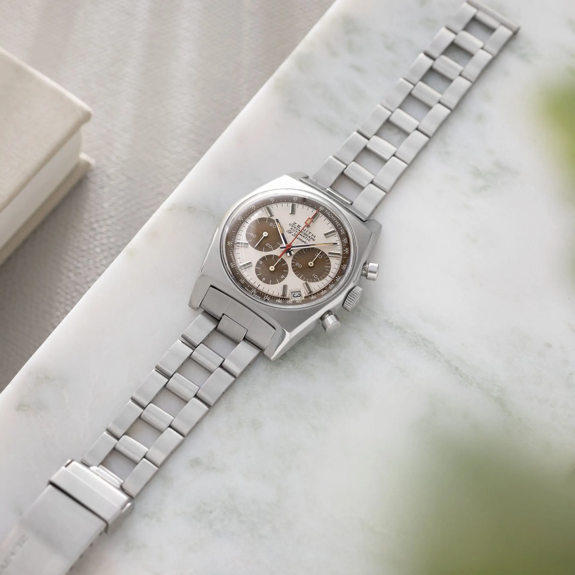 Zenith El Primero A384 with Gay Frères Ladder Bracelet