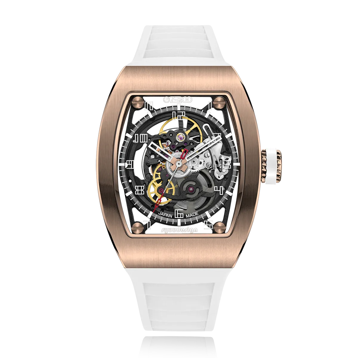 ZEROO M2 THE SUBARU SKELETON MECHANICAL AUTOMATICAUTOMATIC WATCH FOR GENTS - ZM002RWH